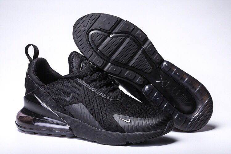 New Nike Air Max Flair 270 Nano All Black Shoes - Click Image to Close